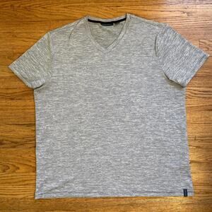 Perry ellis pinstripe navy t shirt